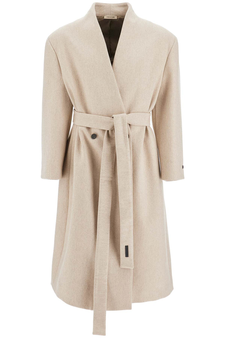 Maxi Coat Without Lapels