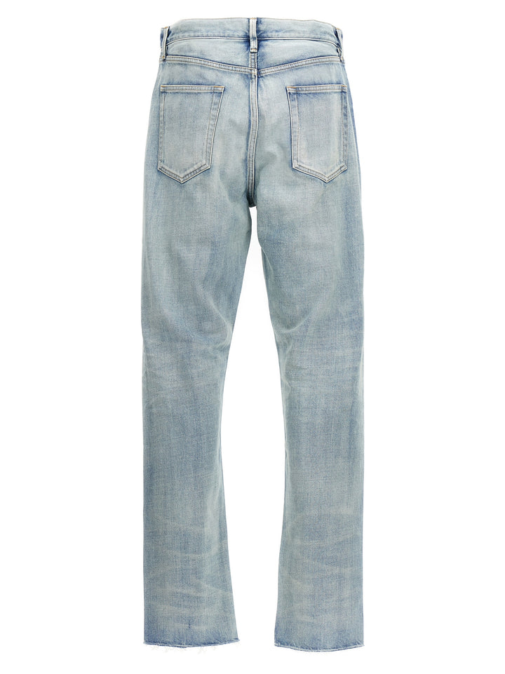 Straight 5 Pocket Jeans Light Blue