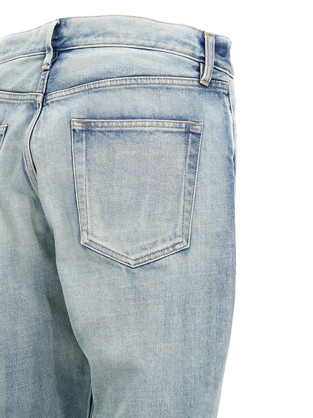 Straight 5 Pocket Jeans Light Blue