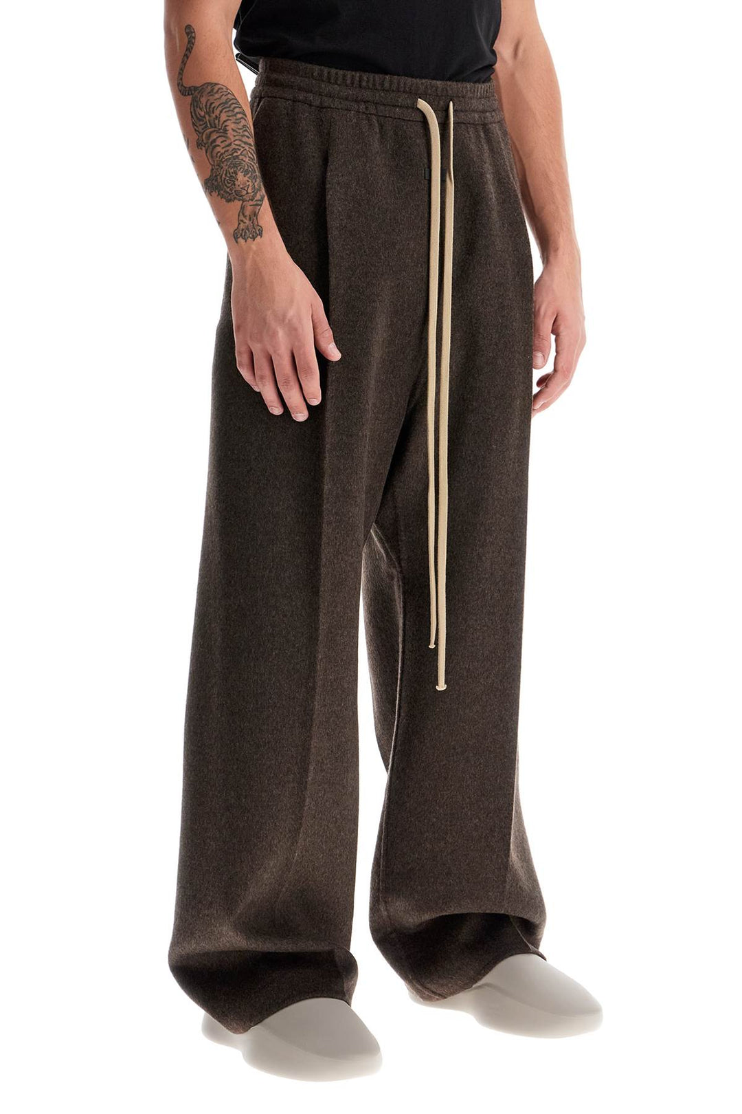 Brushed Wool Trousers