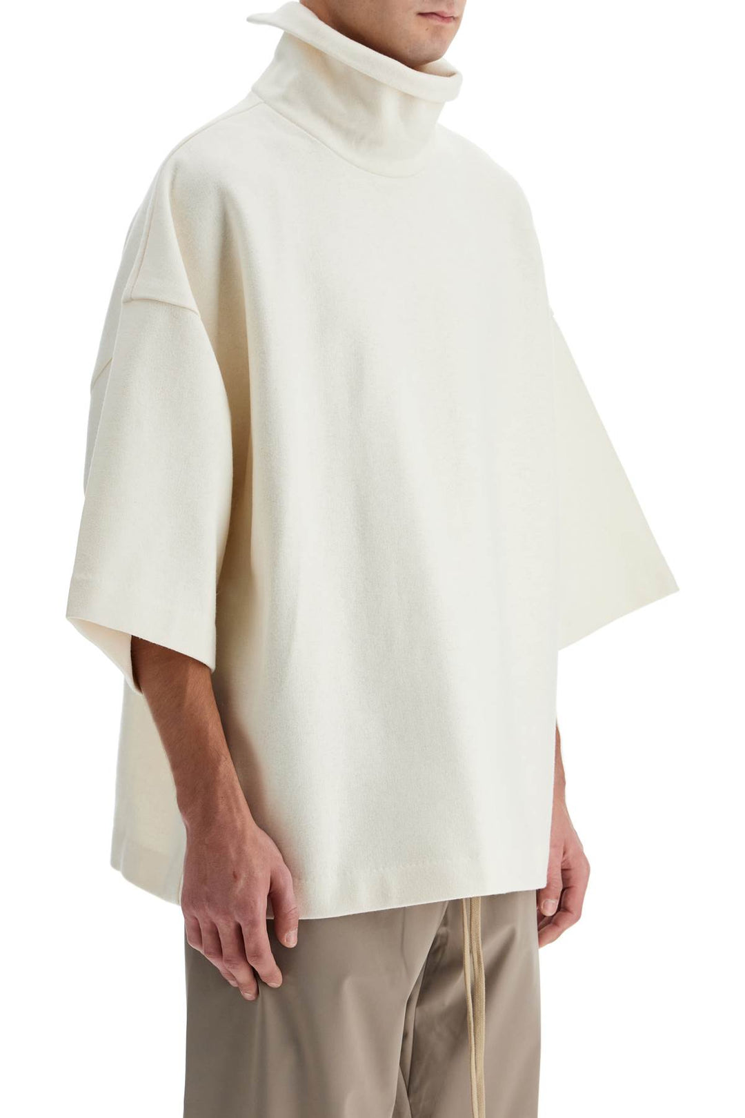 T Shirt Oversize A Collo Alto