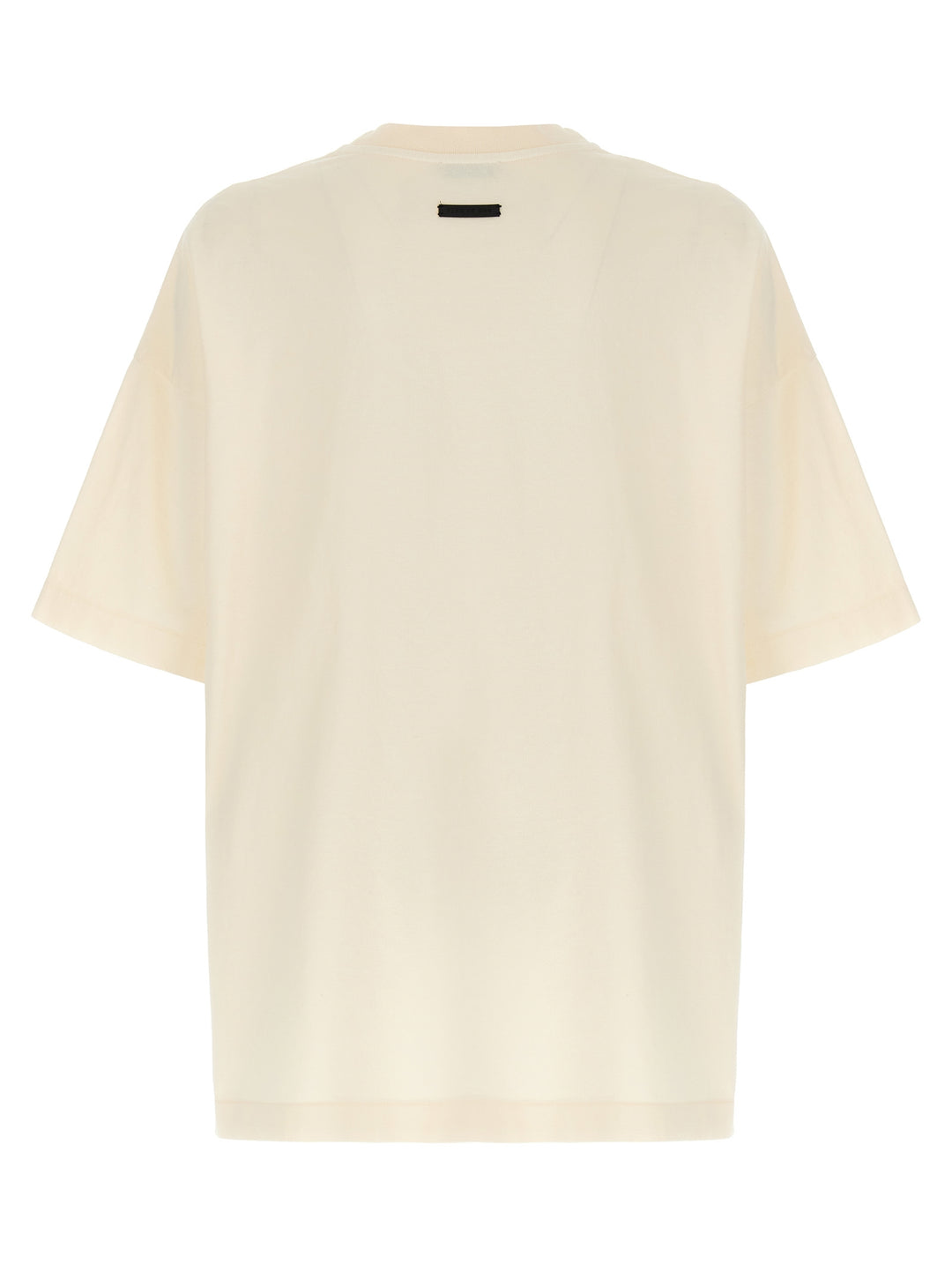 Logo Print T-Shirt Beige