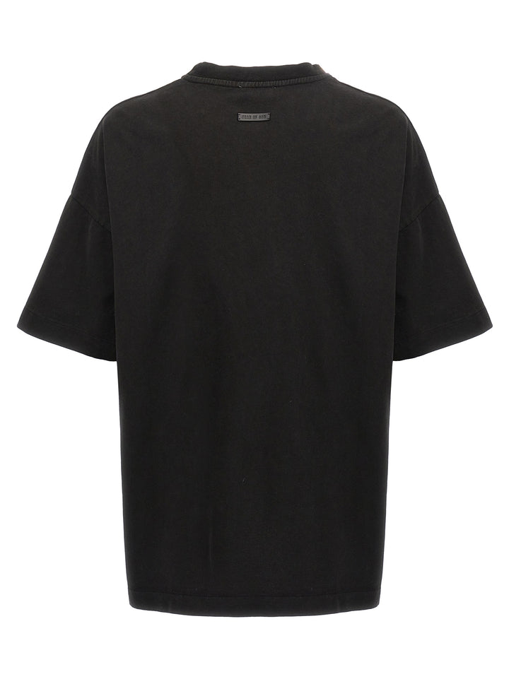 Logo Print T-Shirt Black