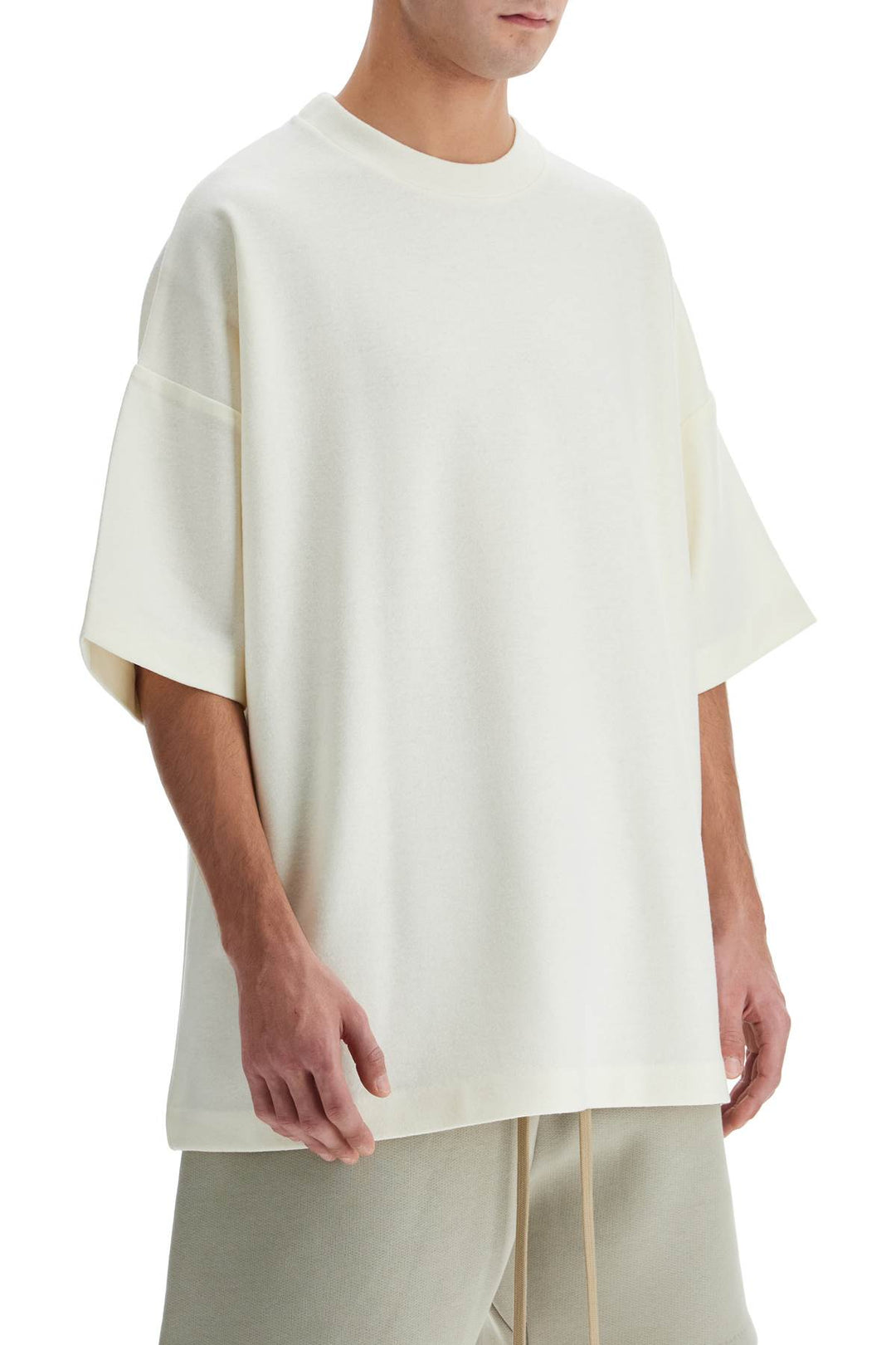 T Shirt Oversize In Lana Merino