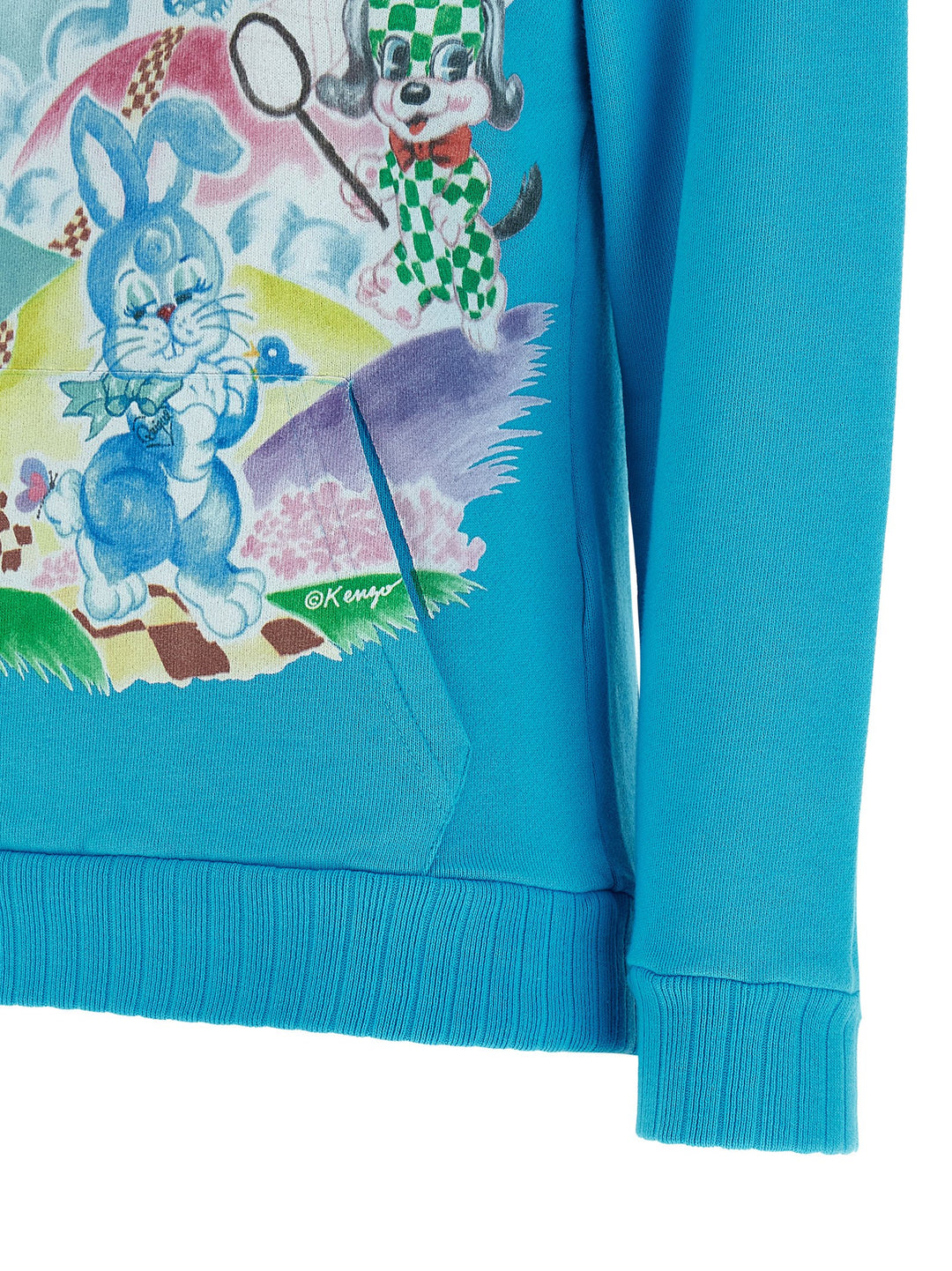 Kenzo Kenzo Cartoon Sweatshirt - Light Blue | 8d7741d790b3329e573a54d7c9b975fed8ca5236