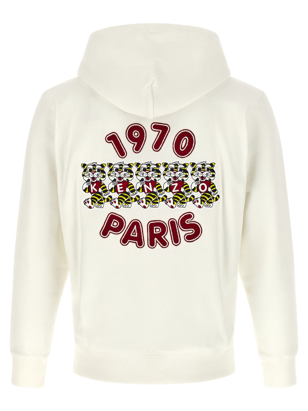 Kenzo Wild Tiger Embroidered Sweatshirt - White | 46603bd7ca77323df8ae26bf65754ac592d9c470