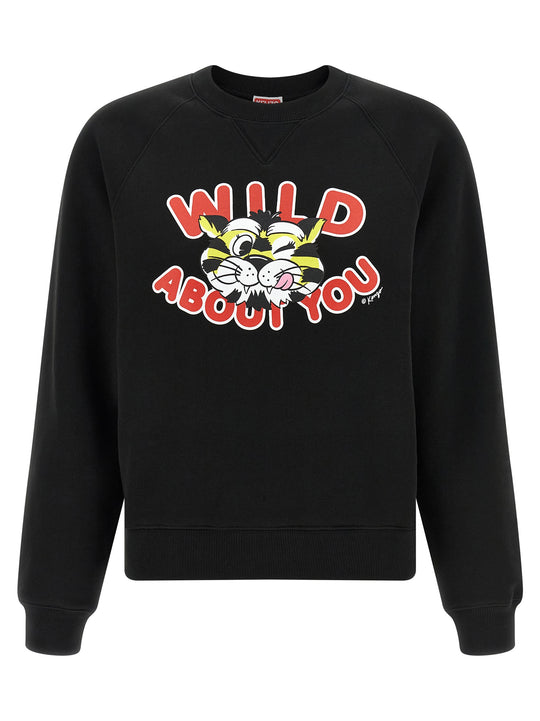 Wild Tiger Sweatshirt Black