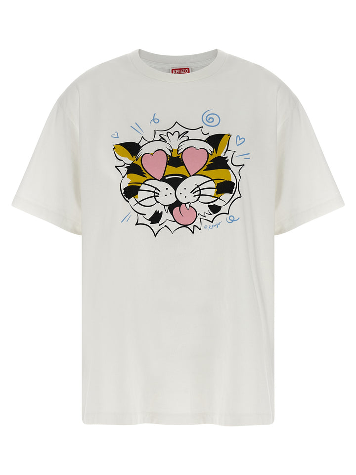 Kenzo Wild Tiger T-shirt - White | 6e830a6a64f6c1af414f0d113bbdaa153b5f59c5