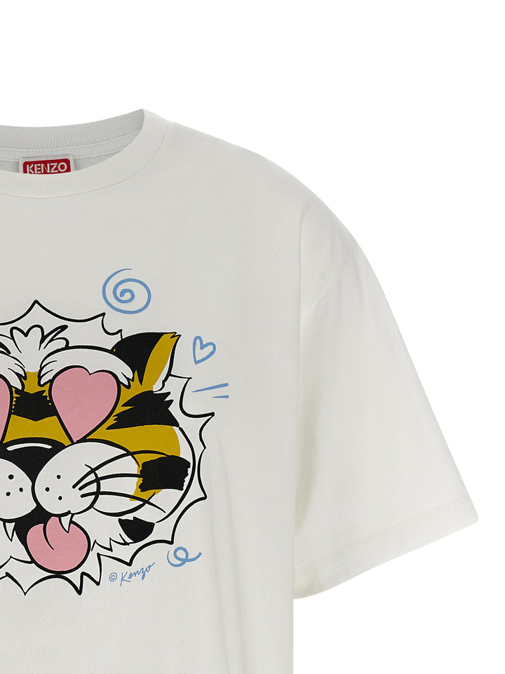 Kenzo Wild Tiger T-shirt - White | c0ad2cc09e2460d0c8e3ba019311cf6e8f1c158d