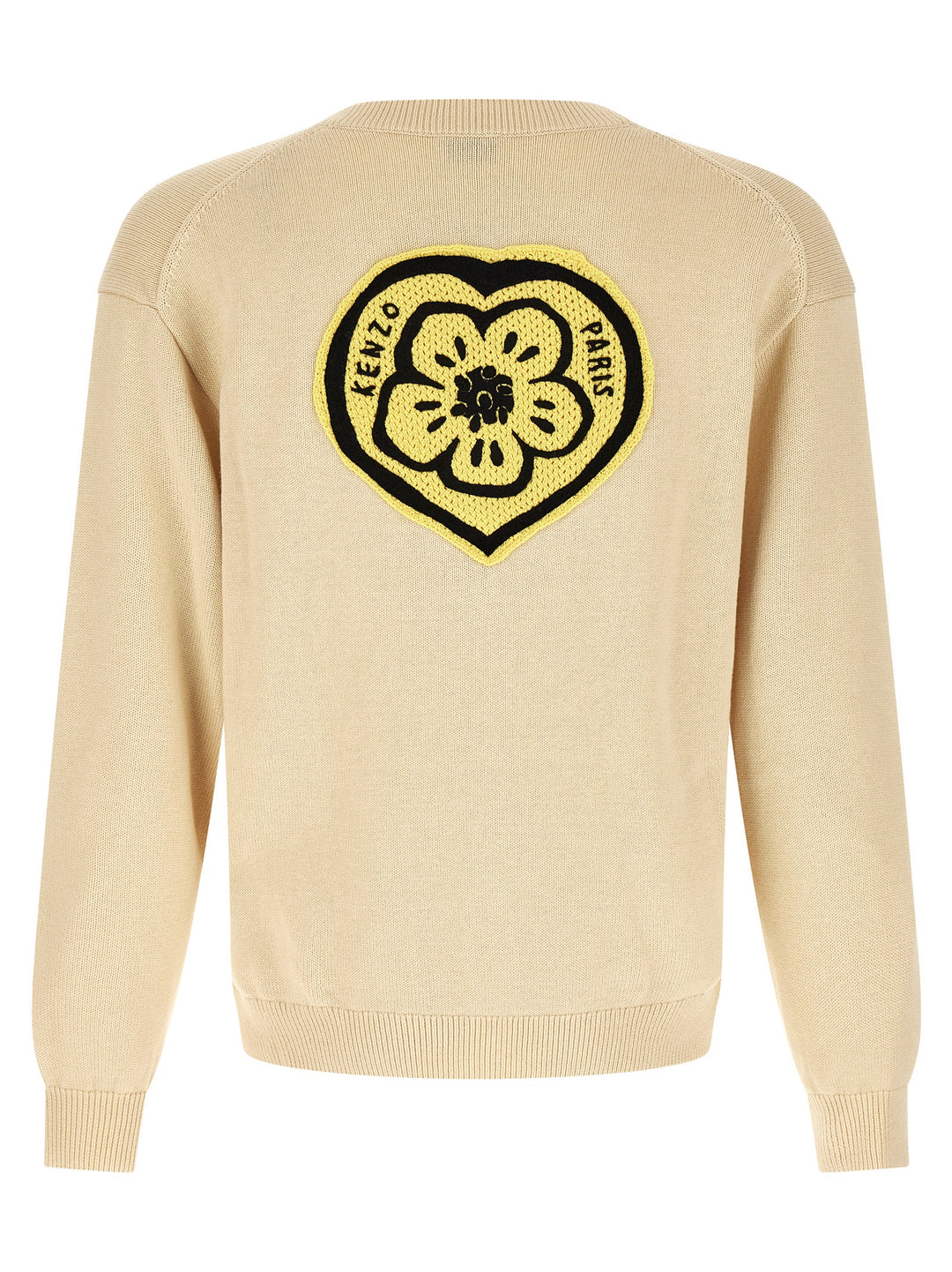 Kenzo Kenzo Boke Heart Sweaters and Cardigans - Beige | 3e2294826450d0174a16a7093617271c0337ef92