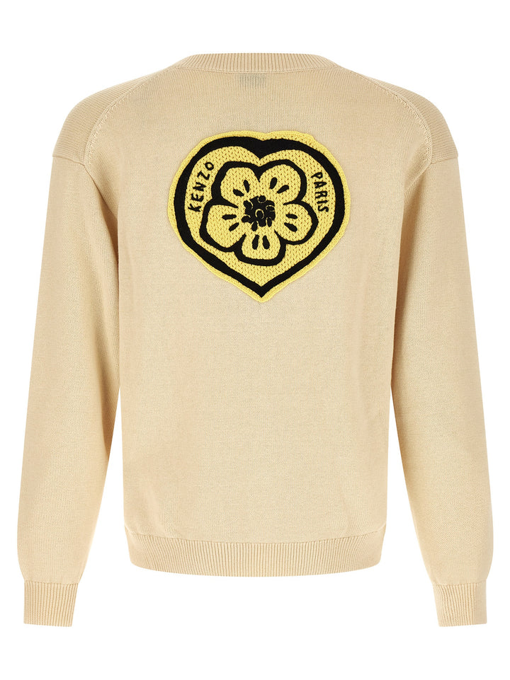 Kenzo Kenzo Boke Heart Sweaters and Cardigans - Beige | 3e2294826450d0174a16a7093617271c0337ef92