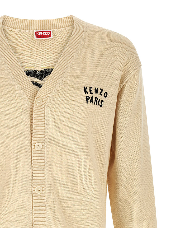 Kenzo Kenzo Boke Heart Sweaters and Cardigans - Beige | e94e4325ff380191e96622441a171e2407df473e