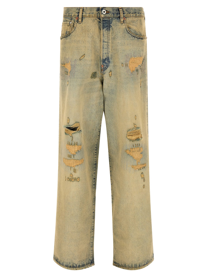 Kenzo Denim Kuroki Jeans - Yellow | d181ce1dfc0d4aeed9a3c79130bee0a23310432e