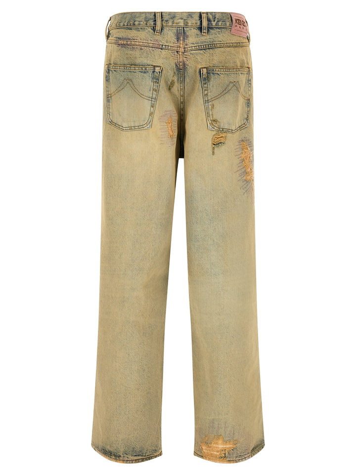 Kenzo Denim Kuroki Jeans - Yellow | 7d80fca908f96bbf90eb646ba8ca5282bbaa6770