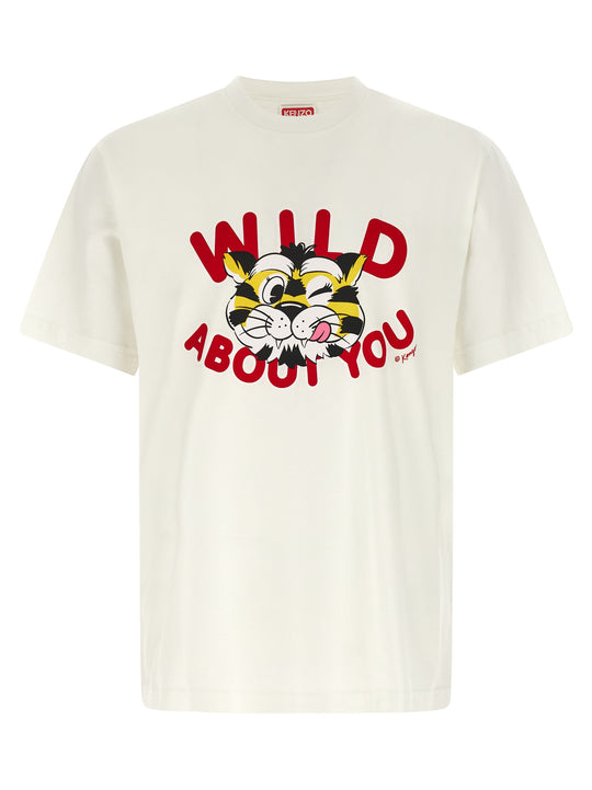 Wild Tiger T-Shirt White