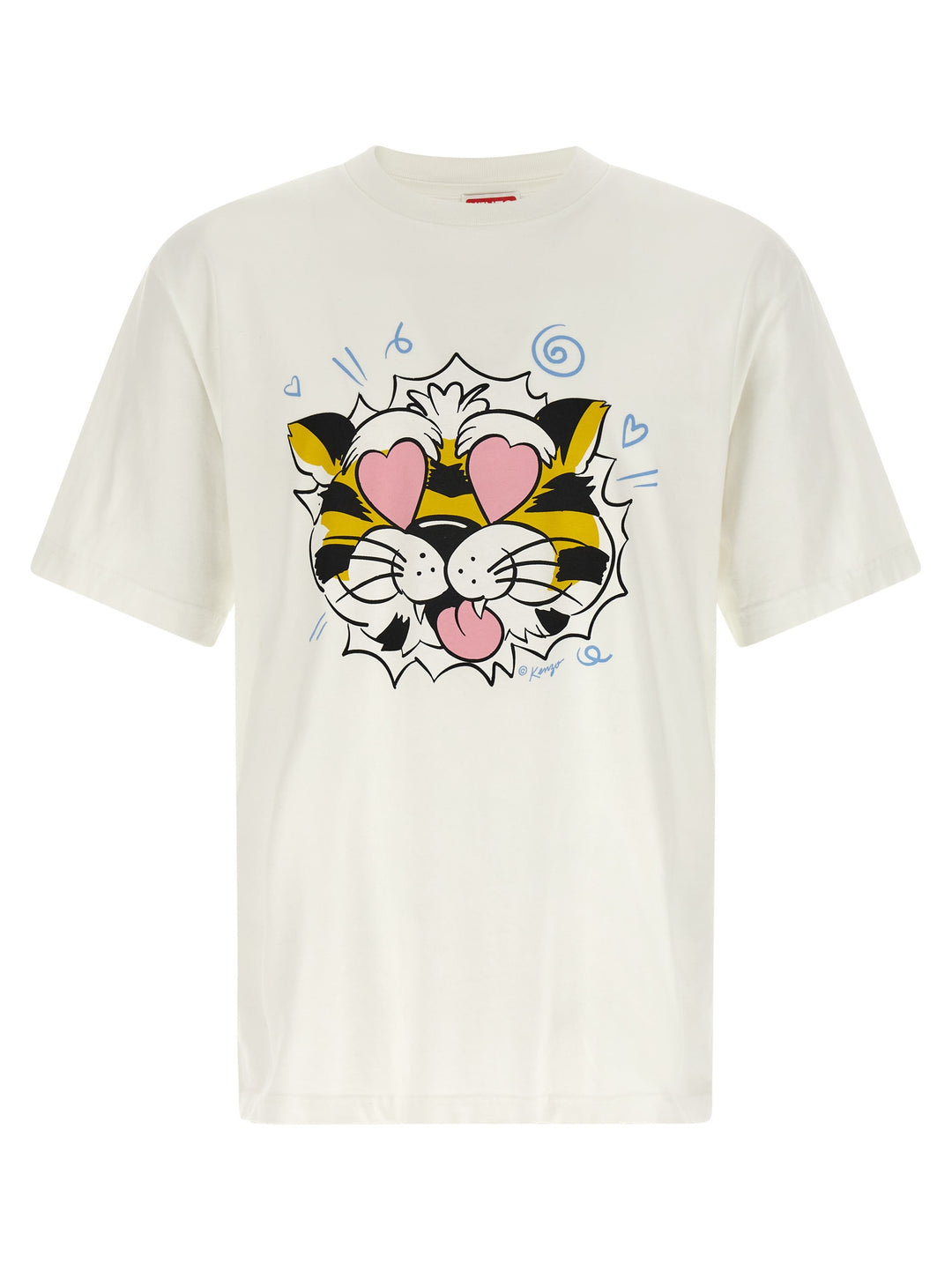 Kenzo Wild Tiger T-shirt - White | 2eea3221848326b153ffb369d6b21d502053e8ee