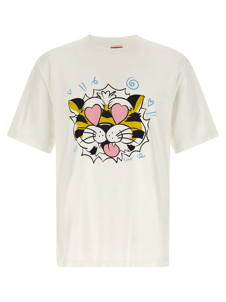 Kenzo Wild Tiger T-shirt - White | 2eea3221848326b153ffb369d6b21d502053e8ee