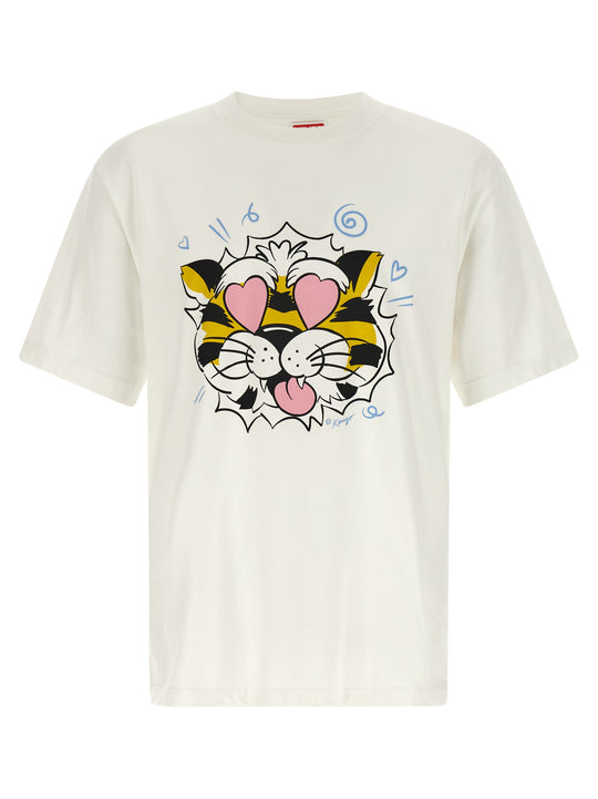 Wild Tiger T-Shirt White