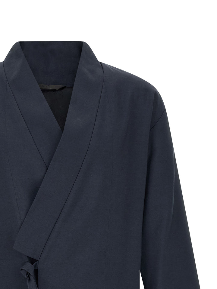 Kenzo Kimono Blazer - Blue | fc7d9655b1fc883ffe4d7654dd397c4d0f09b0b5