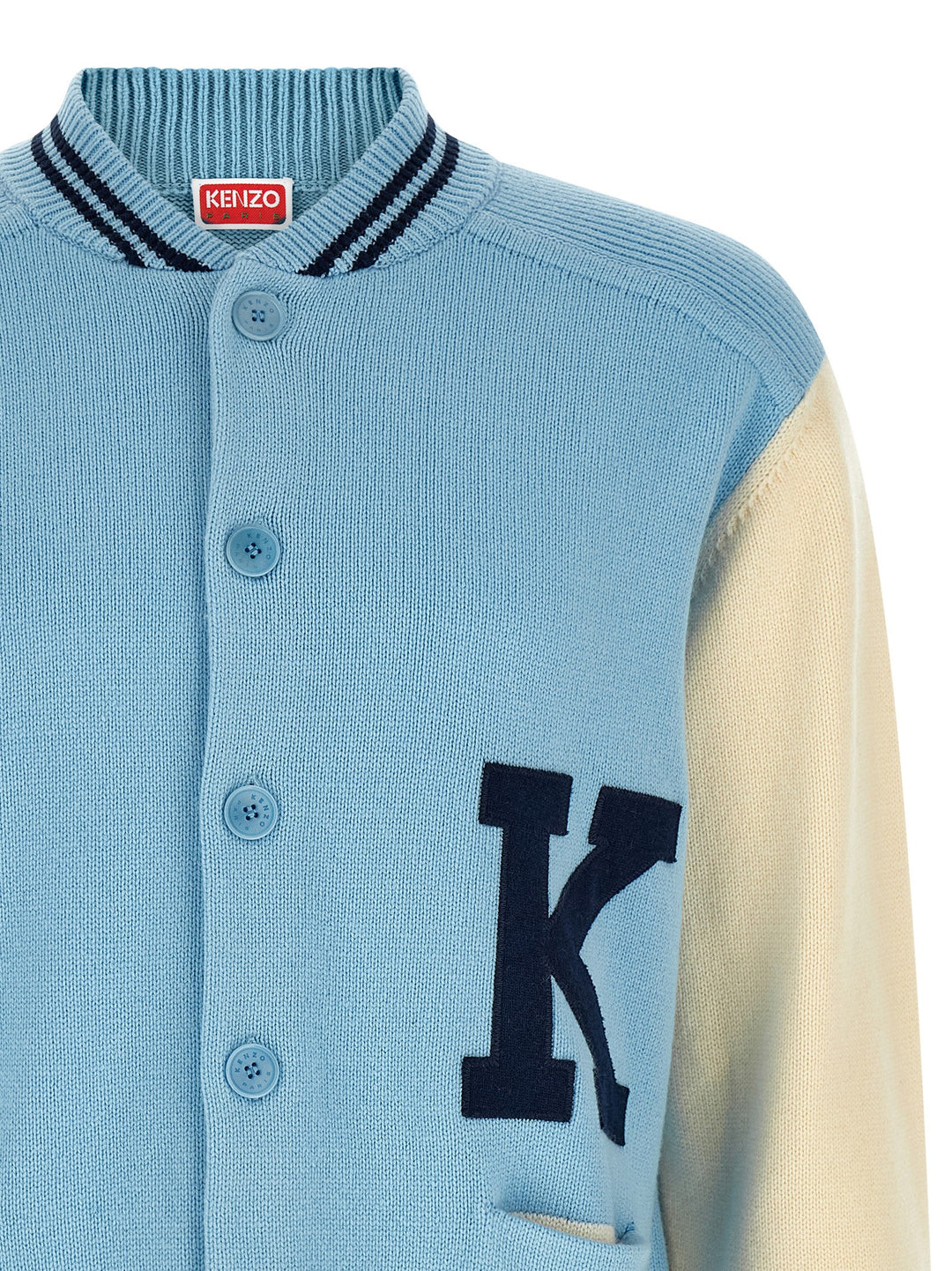 Kenzo Varsity Sweaters and Cardigans - Light Blue | 045454898025fa7d83add8a1a37bae472446a516