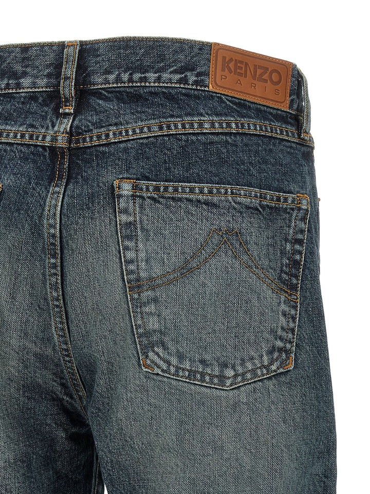 Kenzo Boke Flower Jeans - Blue | 9431c809c48570cb41fa8cfb5a8e3142440aa98b