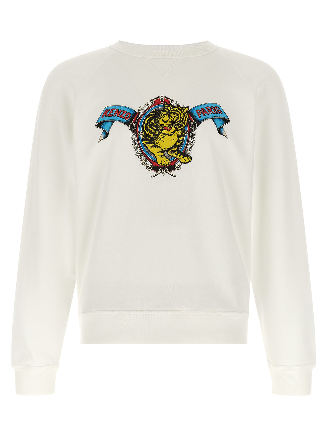 Kenzo Kenzo Jumping Tiger Sweatshirt - White | bf54546fea2e7d5431e60ec794471fcdbfb1af11
