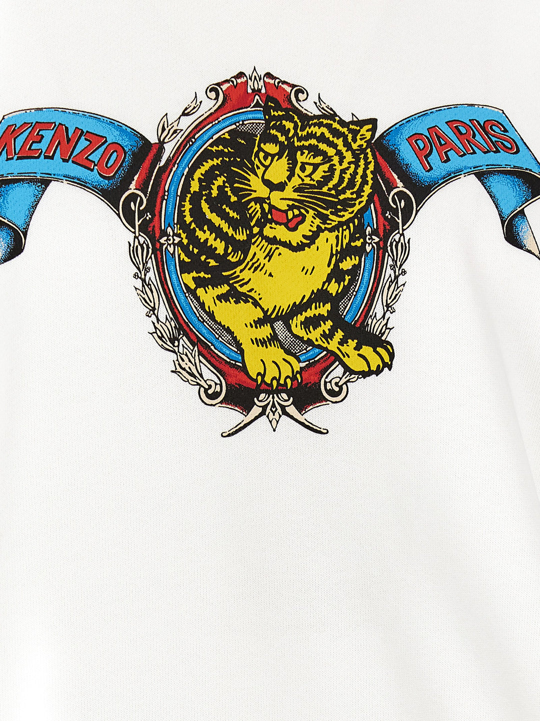 Kenzo Kenzo Jumping Tiger Sweatshirt - White | a2fc146302ac0058d44896090b13afab4fb6a33d