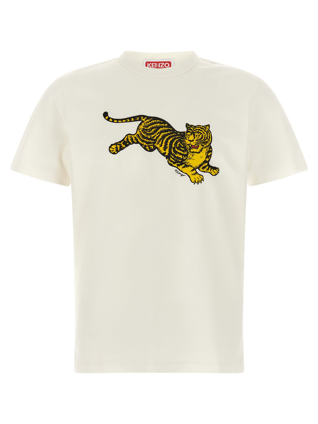 Kenzo Kenzo Jumping Tiger T-shirt - White | aca5abe8e63453cb80ab374b544a8f3d9651902f