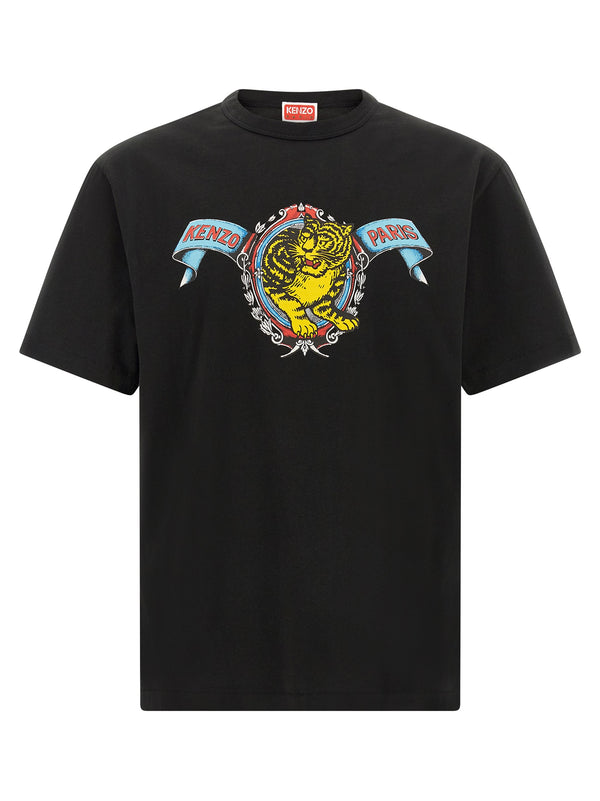 Kenzo Jumping Tiger T-Shirt Black
