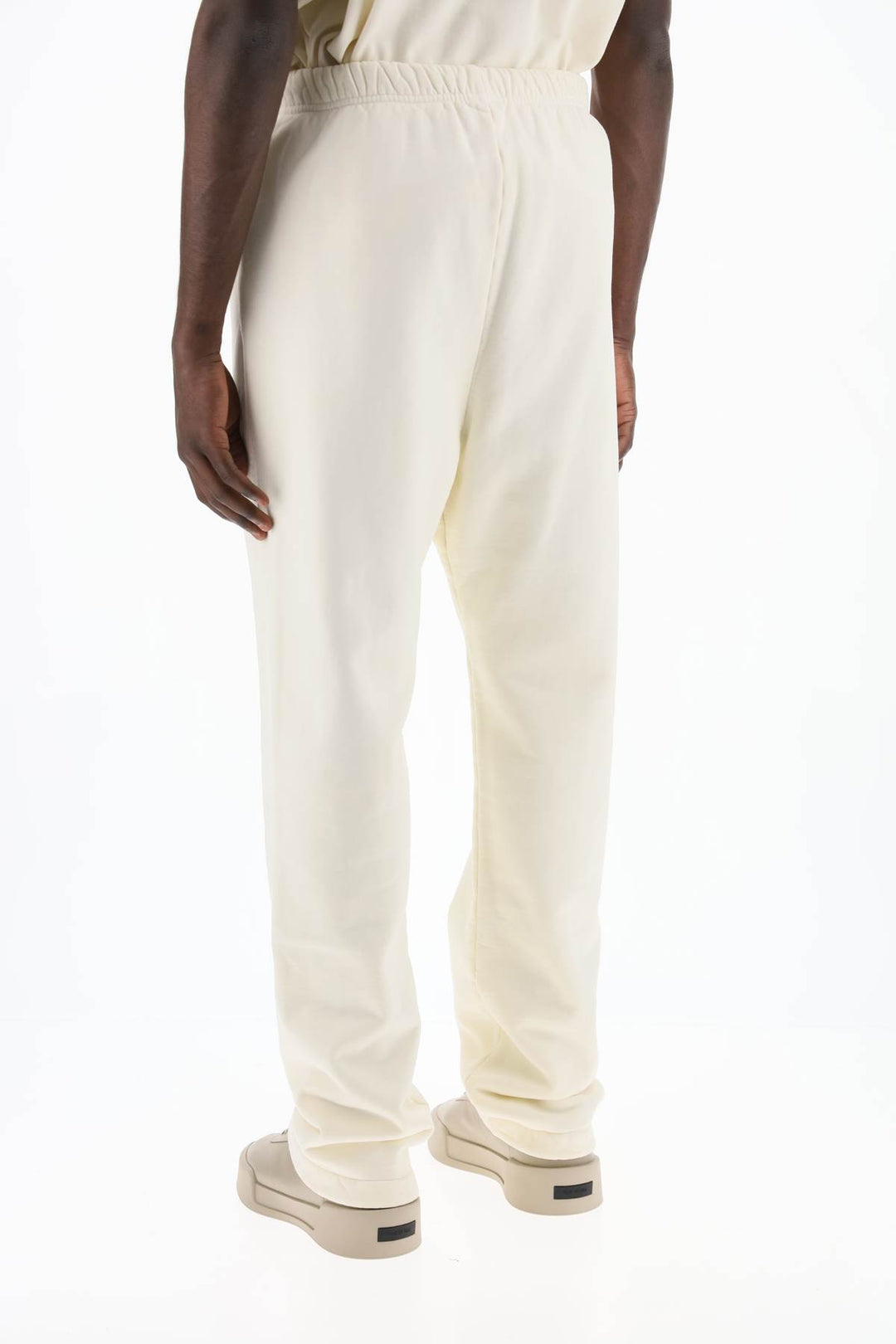 Joggers Forum In Cotone Garzato