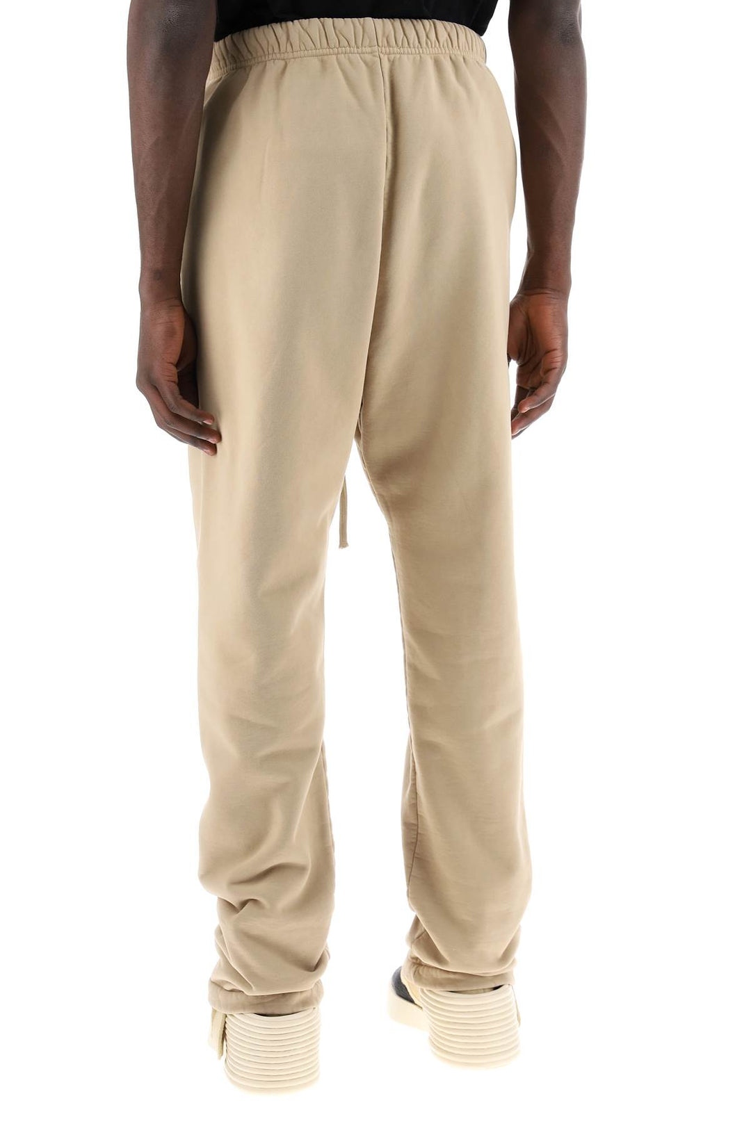 Joggers Forum In Cotone Garzato