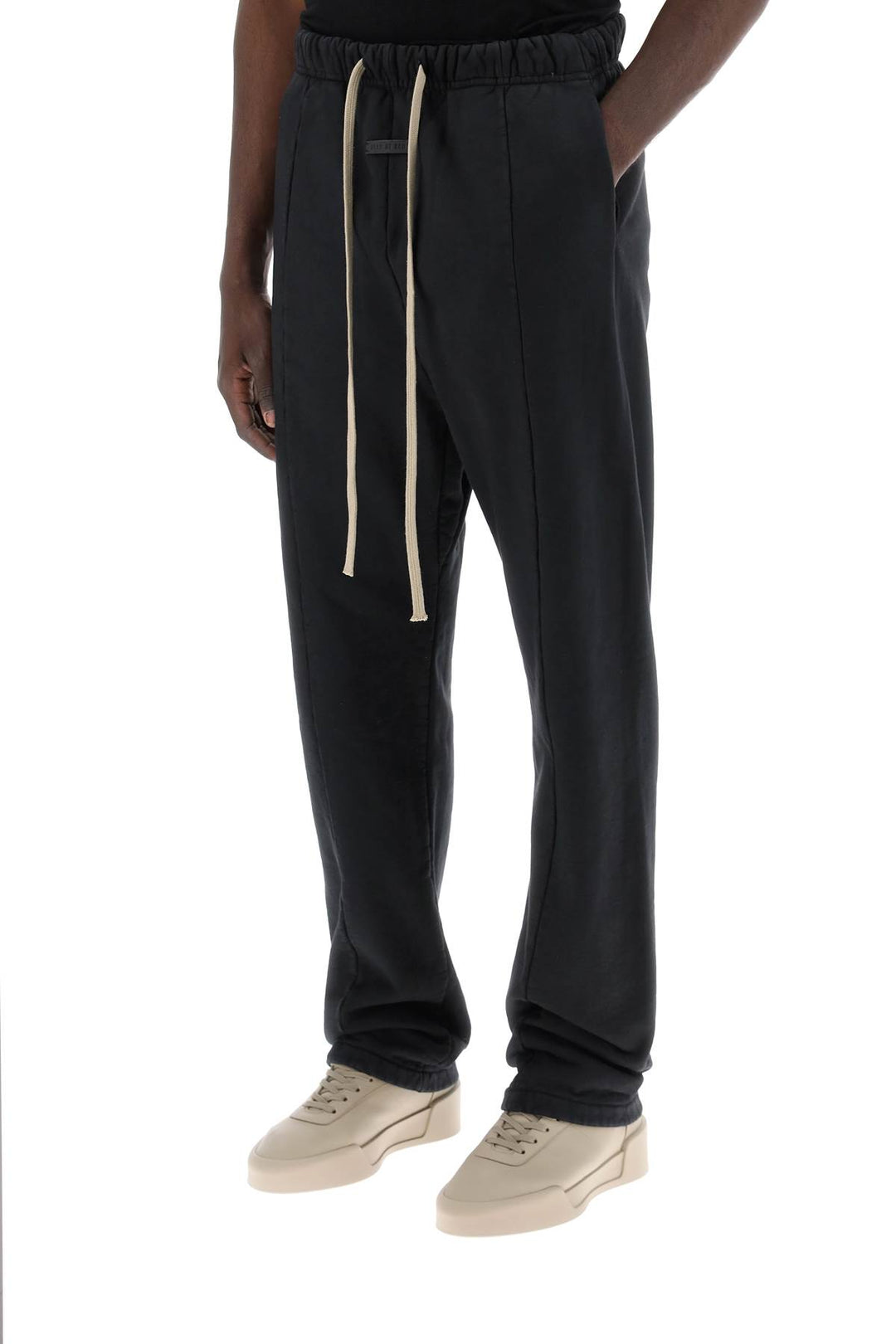 Joggers Forum In Cotone Garzato