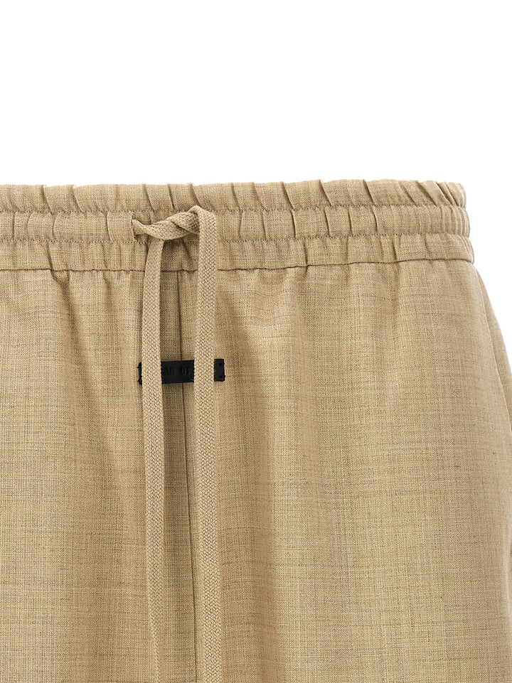 Relaxed Bermuda, Short Beige