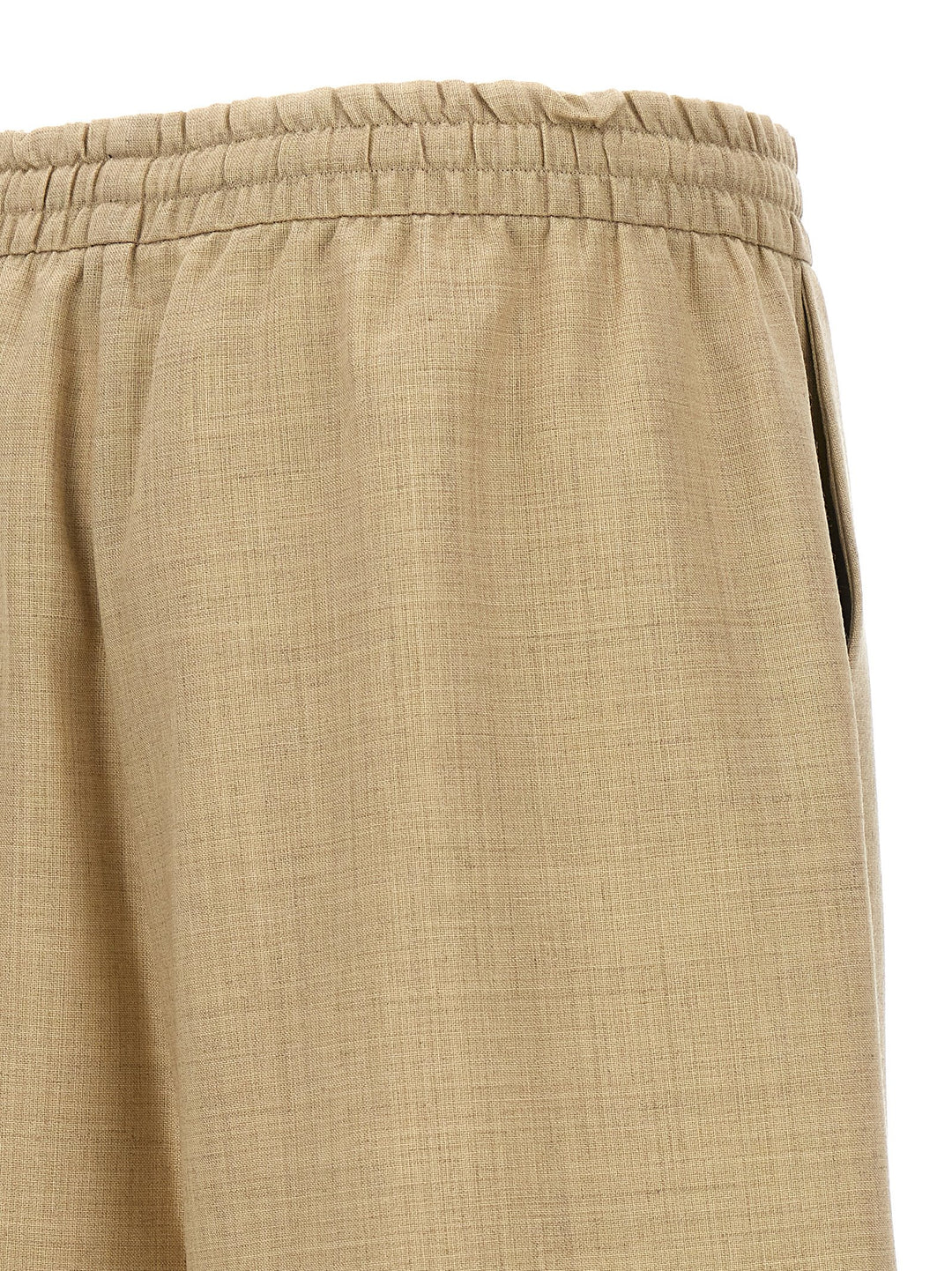 Relaxed Bermuda, Short Beige