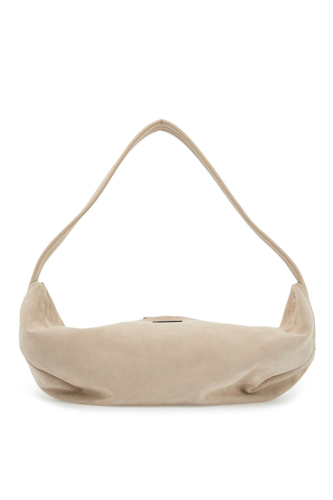 Borsa Shell In Pelle Scamosciata