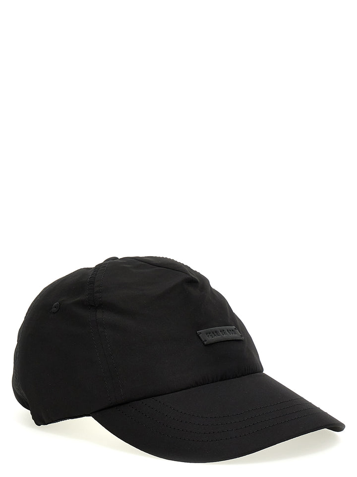 Logo Patch Cap Hats Black