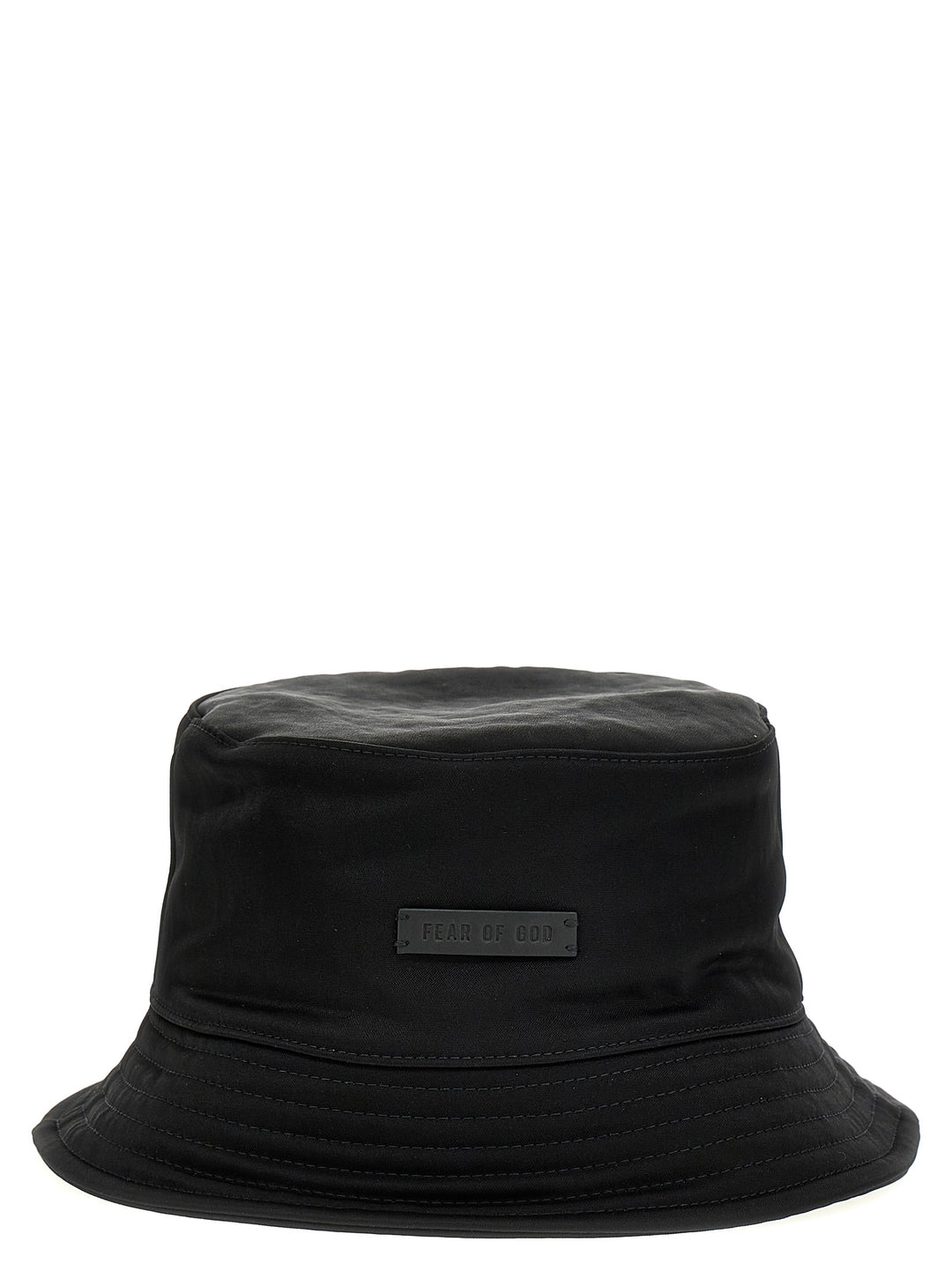 Logo Patch Bucket Hat Hats Black