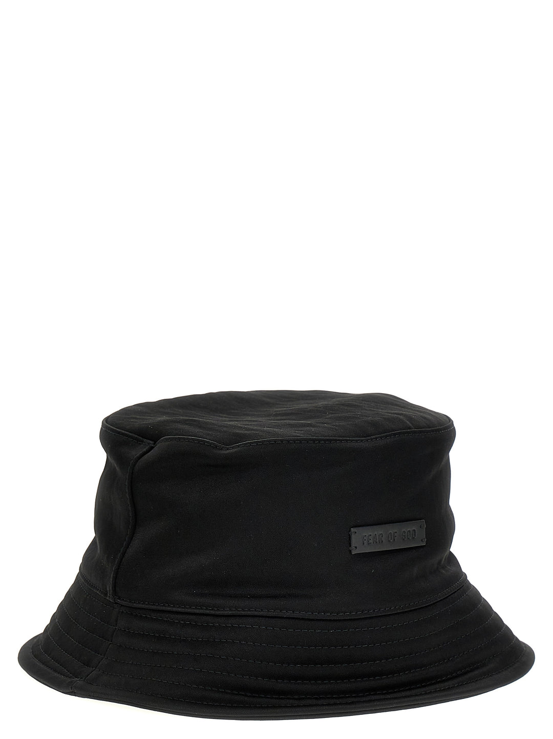 Logo Patch Bucket Hat Hats Black