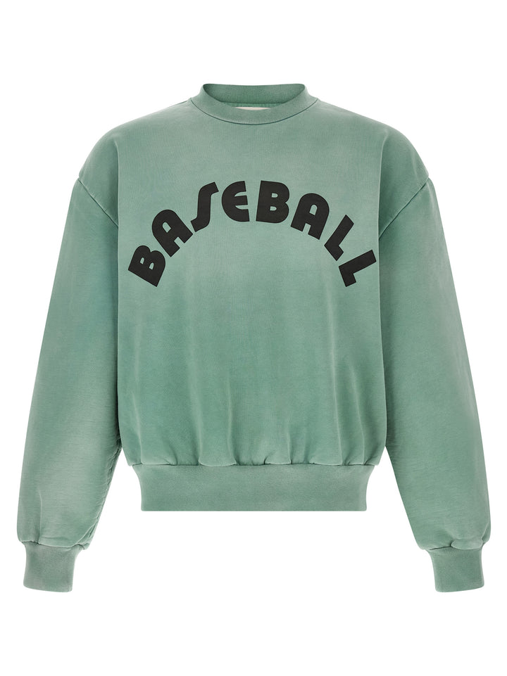 Fear Of God Baseball Classic Half Raglan Sweatshirt - Green | b7f871ff2128add4cc445259502e8b1e302750fc