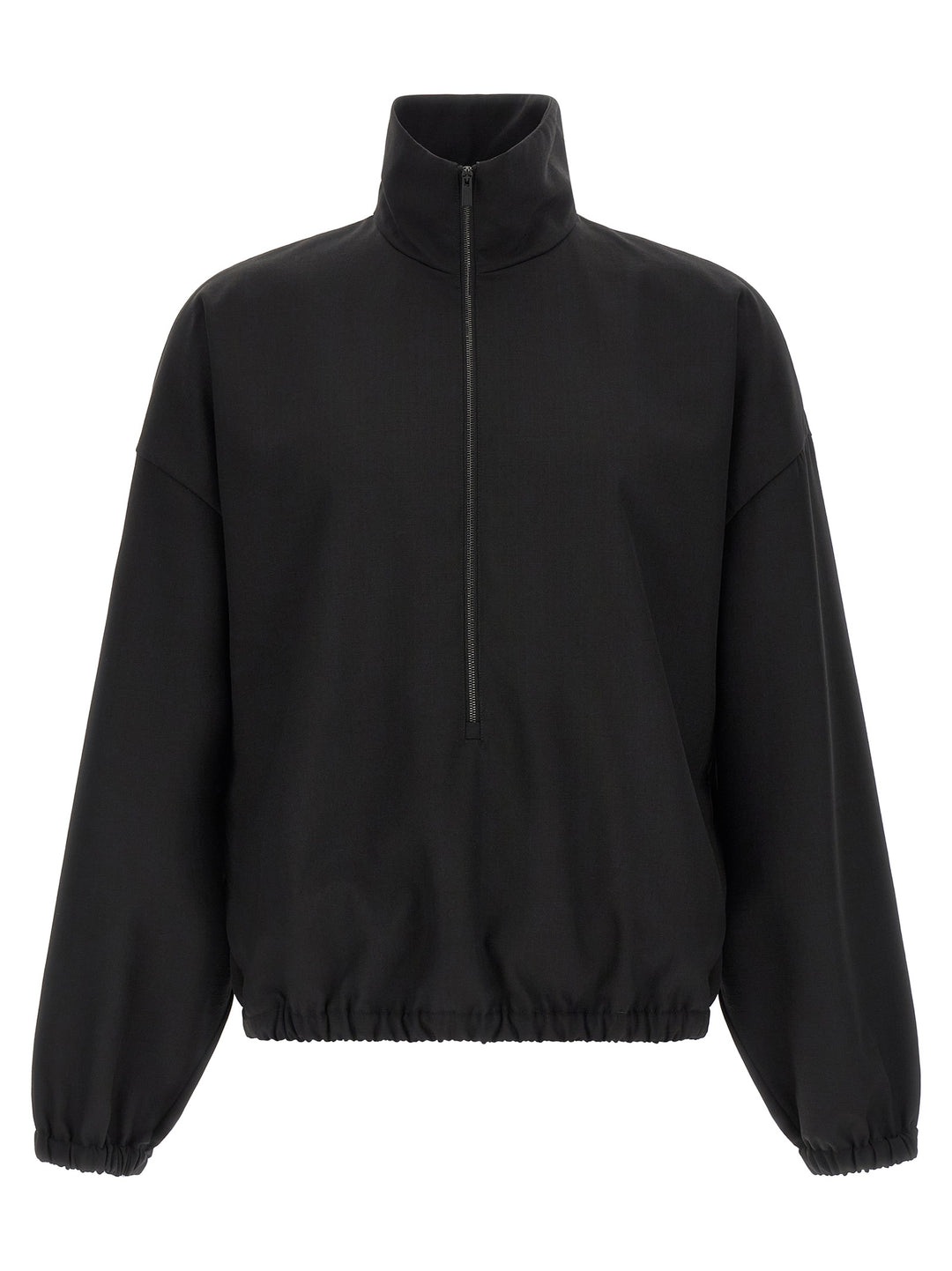 Fear Of God Half-Zip Sweatshirt - Black | 00afc1338c1ebb9a4c5b28542da3d3b6ec4d96db