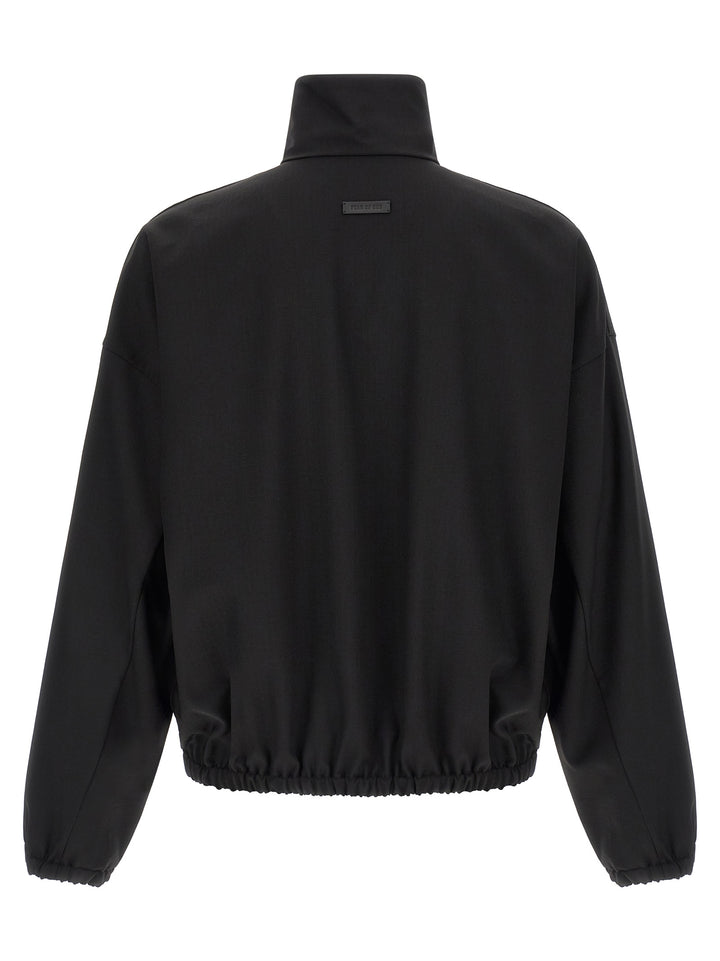 Fear Of God Half-Zip Sweatshirt - Black | 6c973ad96886a2f43027f2dd8ea18eff61ea8ee5