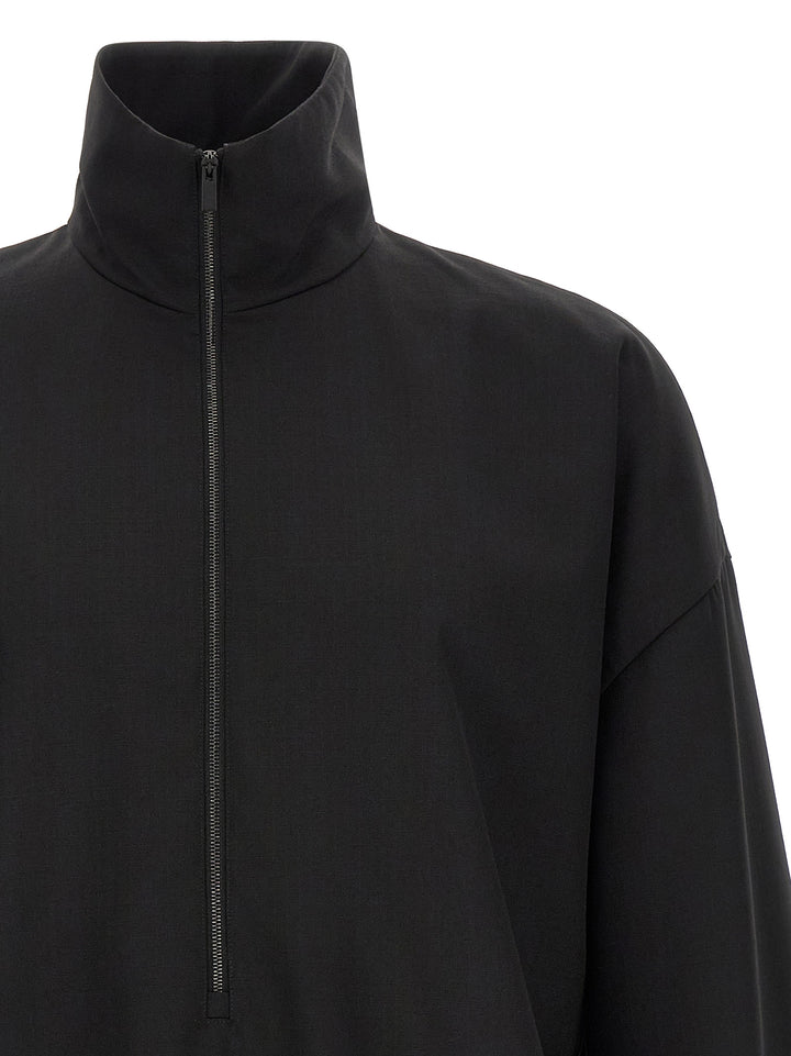 Fear Of God Half-Zip Sweatshirt - Black | 2a21edf75e0869d636238ee7009beaf3724eae22