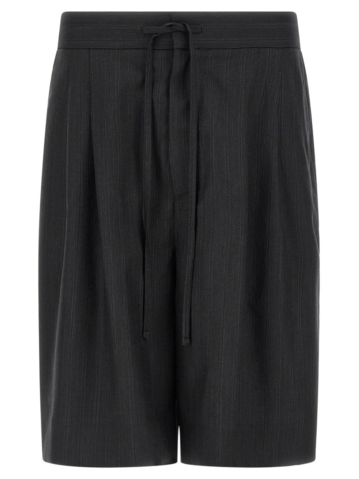 Fear Of God Pinstripe Bermuda Shorts Bermuda and Short - Black | 6c4d121e612e776376fb6c41fd7975947184239a