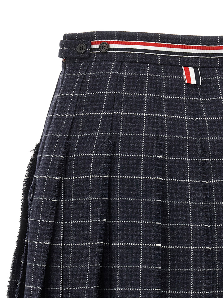 Thom Browne Rwb Skirts - Blue | f2b1a59230b9ad4d06038c793e47abf185248f3f