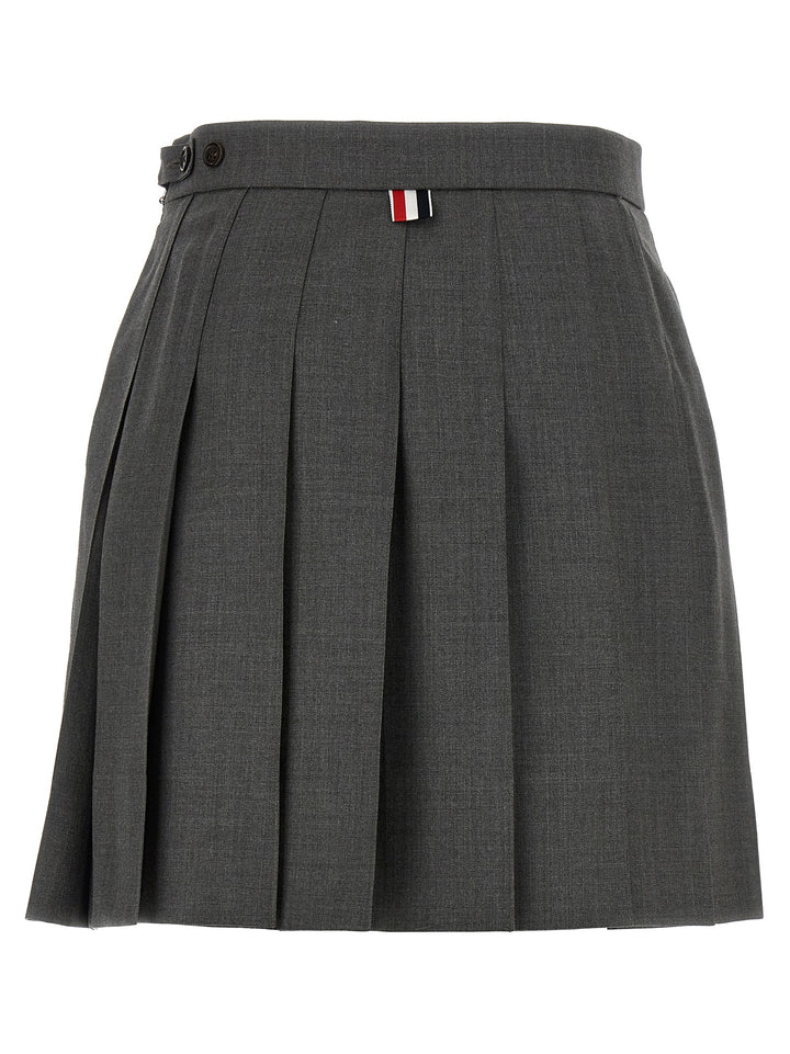 Uniform Skirts Gray