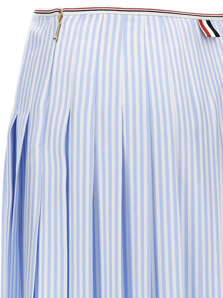 Thom Browne Silk Skirt Skirts - Light Blue | 4624093b82c2028df75675cc1bca55bf3b76c208