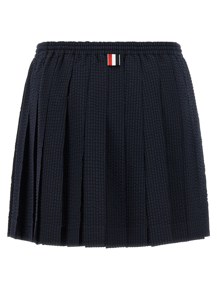 Thom Browne Striped Skirt Skirts - Blue | a3d965ebb0ebf1d2167720cee5448bcd91b7af56