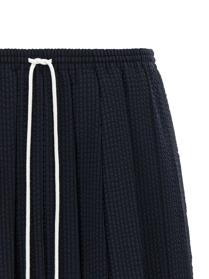 Thom Browne Striped Skirt Skirts - Blue | 1942853ea8e51de2432e604378b5bcb3004feaa9
