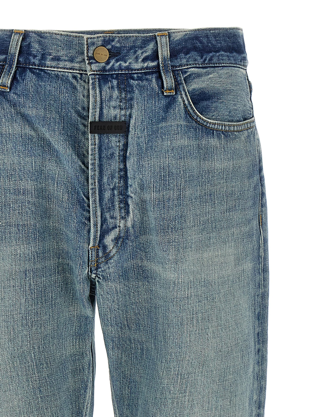 Fear Of God Classic 5 Pocket Jeans - Blue | 218530eadab8530f2722d114bf49a8e277eba44d