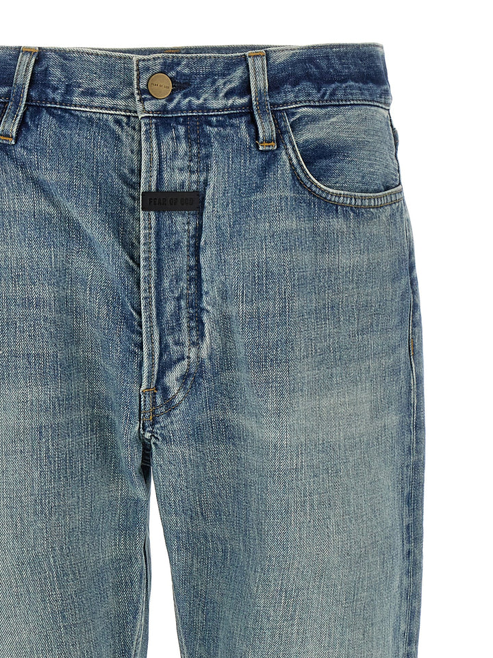 Fear Of God Classic 5 Pocket Jeans - Blue | 218530eadab8530f2722d114bf49a8e277eba44d
